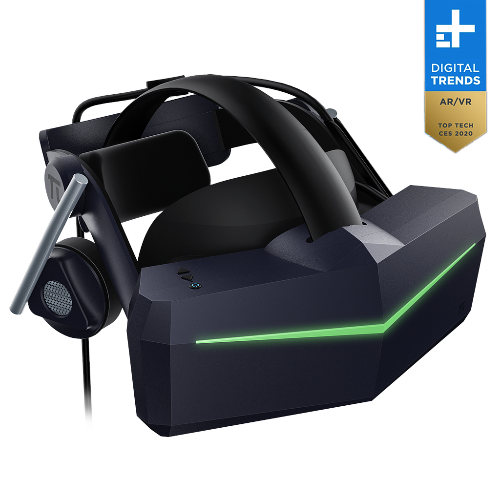 ☆ 超美品! HMD pimax 4K VR ヘッドマウントディスプレイ ヘッドセット 付属品完備 ☆ - 周辺機器